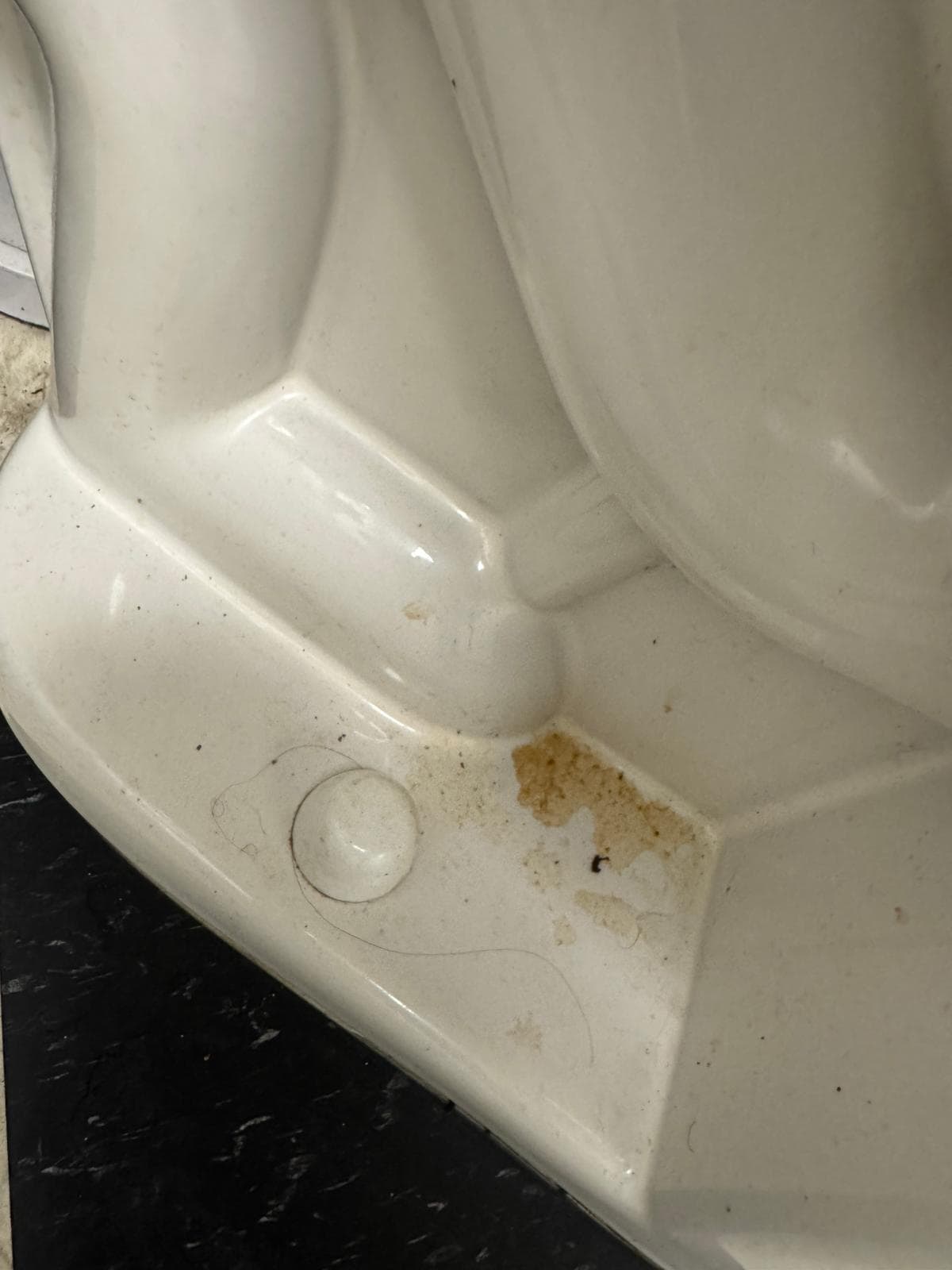 Toilets before